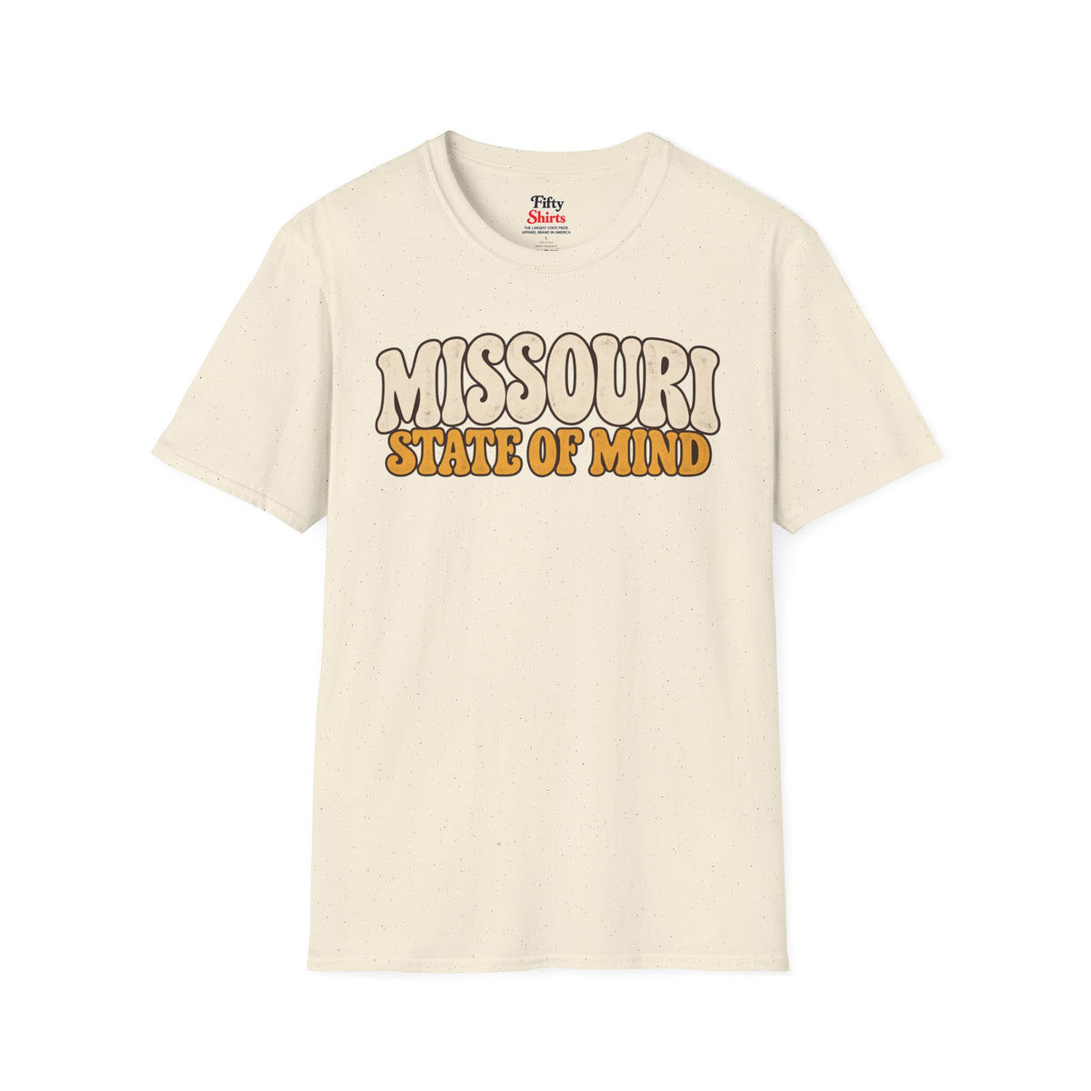 Missouri State of Mind Unisex Softstyle T Shirt State Name Graphic Tee