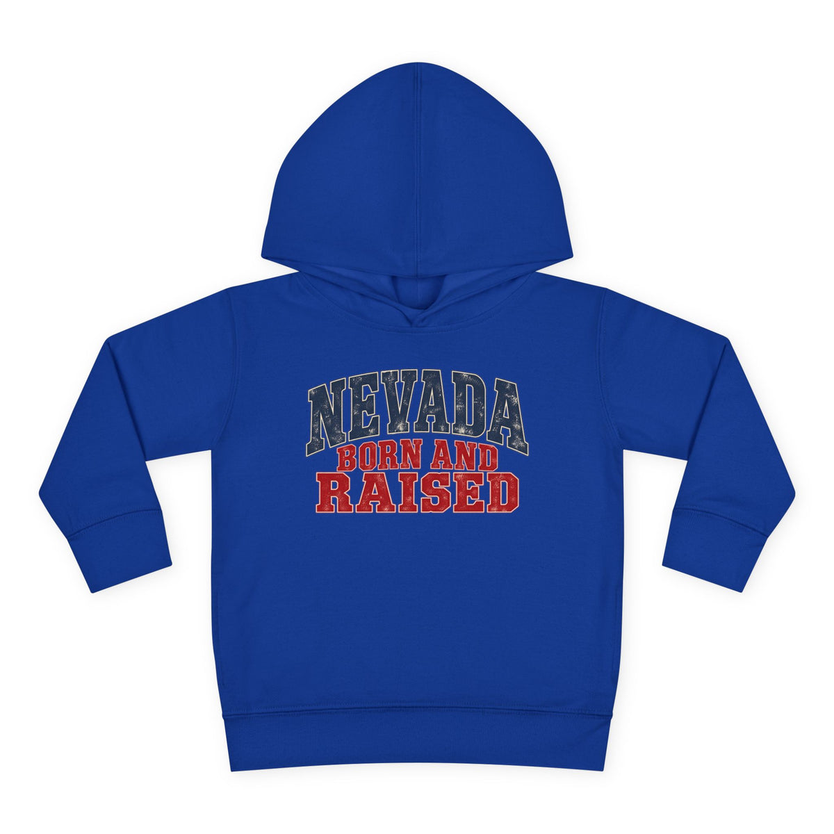 Nevada Born and Raised Desert Heritage Unisex Toddler Pullover Fleece Hoodie