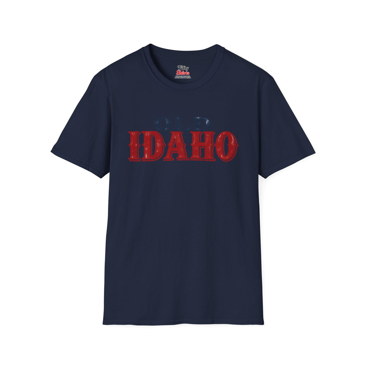 Old Idaho Unisex Softstyle T Shirt State Name Graphic Tee