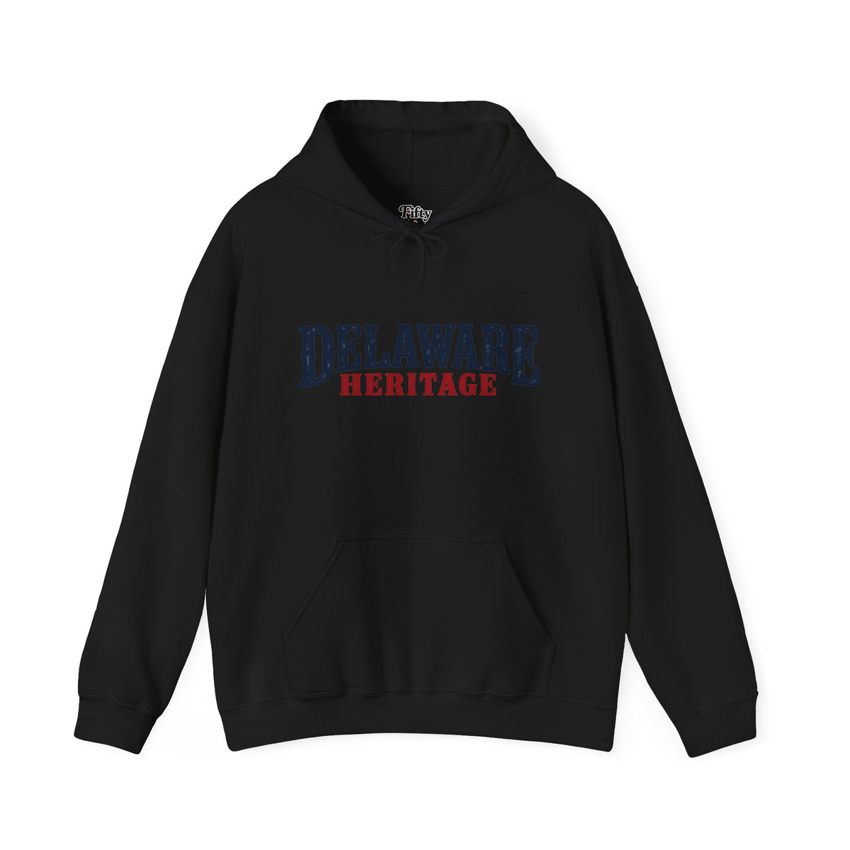Delaware Heritage Unisex Hoodie State Name Graphic