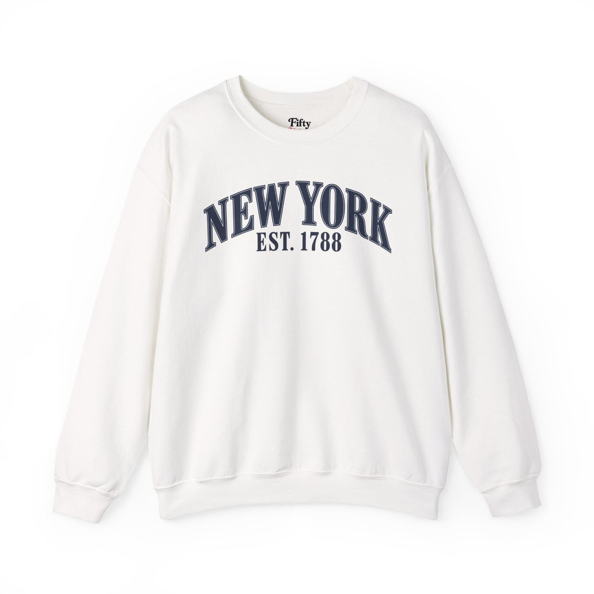 New York Est.1788 Unisex Crewneck Sweatshirt State Name Graphic