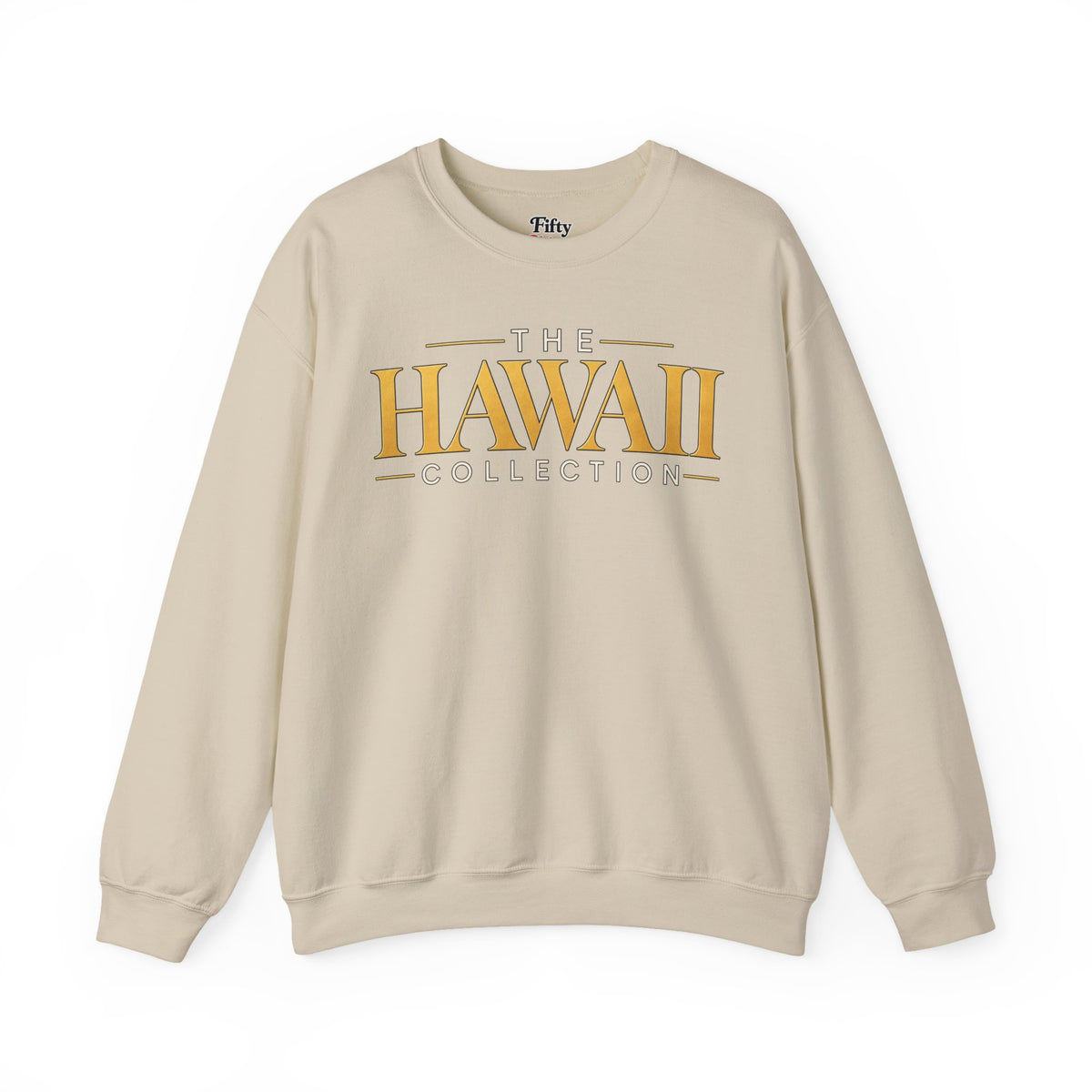 The Hawaii Collection Unisex Crewneck Sweatshirt State Name Graphic