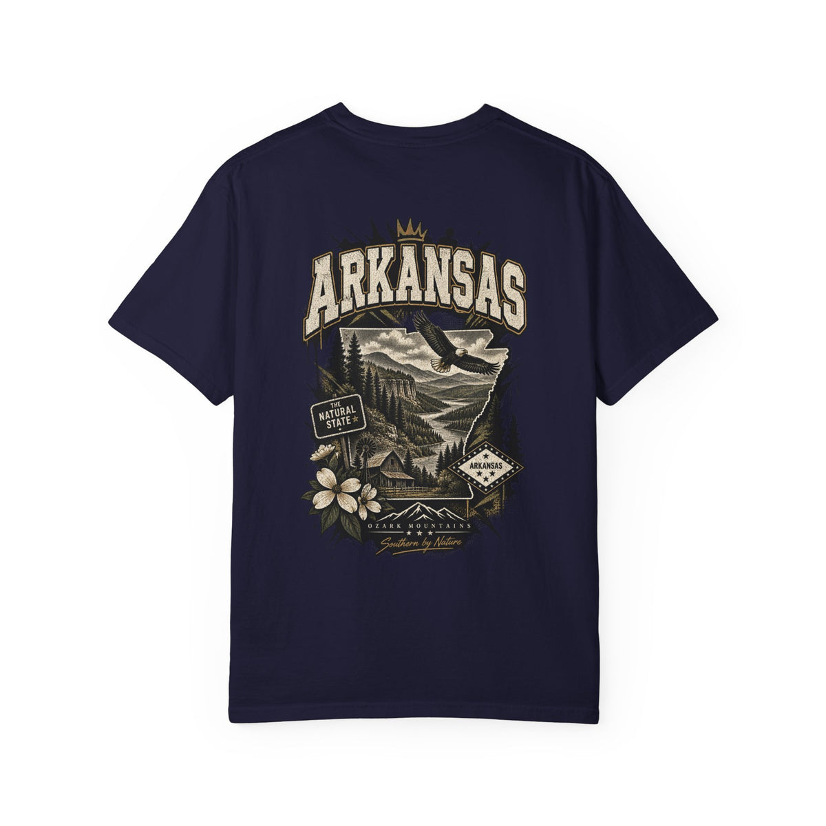 Arkansas Street Culture Unisex Comfort Color 1717 Streetwear Graphic Tee
