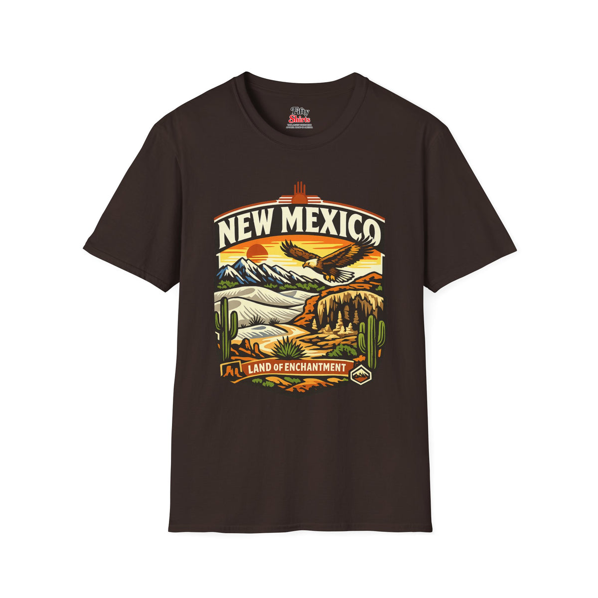 New Mexico Land of Enchantment Adventure Unisex Softstyle T Shirt State Pride Graphic Tee Collections FS03