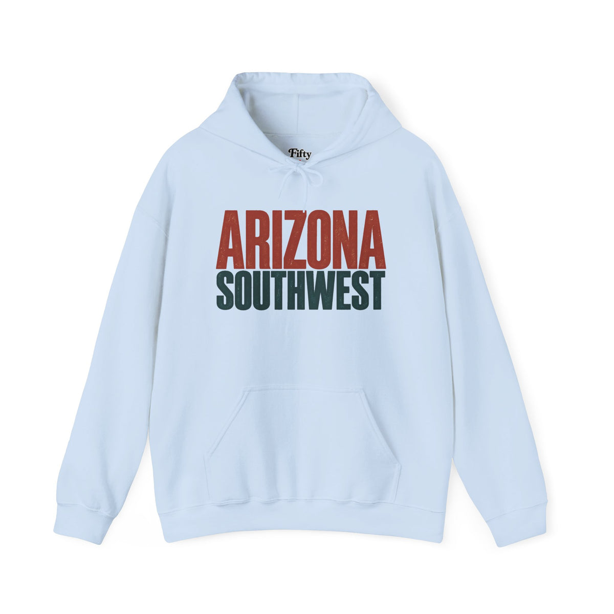 Arizona Southwest Unisex Hoodie State Name Graphic