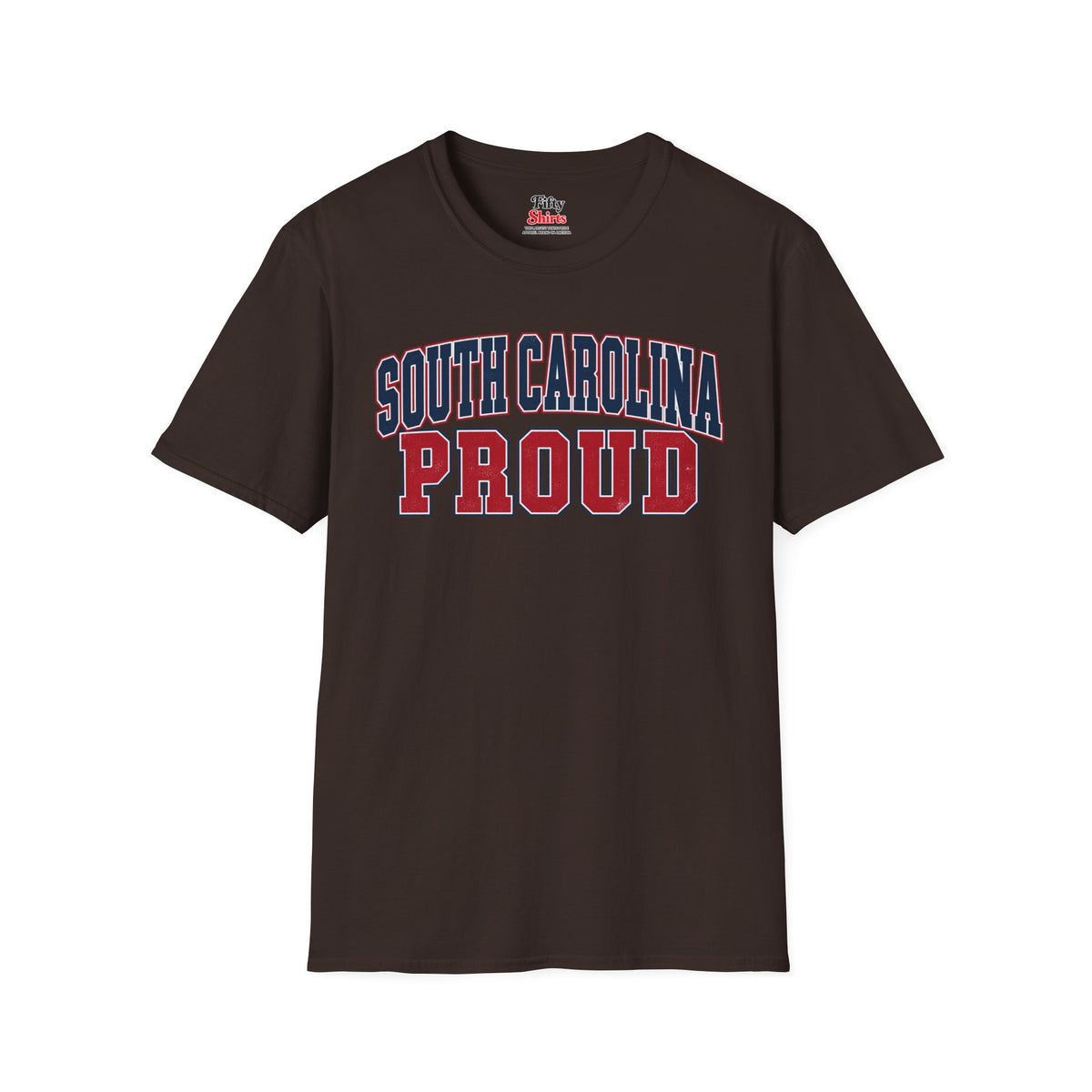 South Carolina Proud Unisex Softstyle T Shirt State Name Graphic Tee