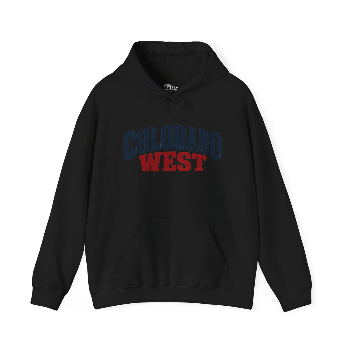 Colorado West Unisex Hoodie State Name Graphic