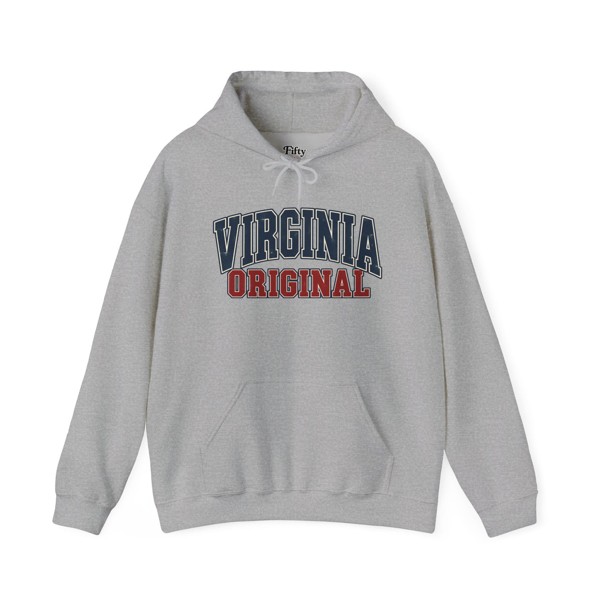 Virginia Original Unisex Hoodie State Name Graphic