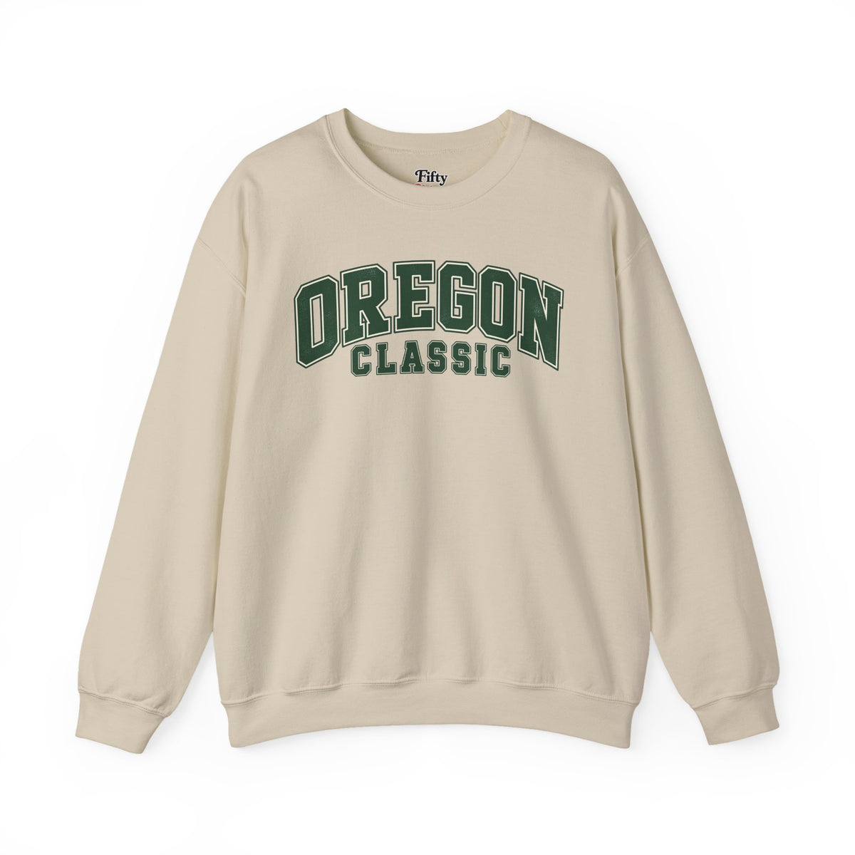 Oregon Classic Unisex Crewneck Sweatshirt State Name Graphic