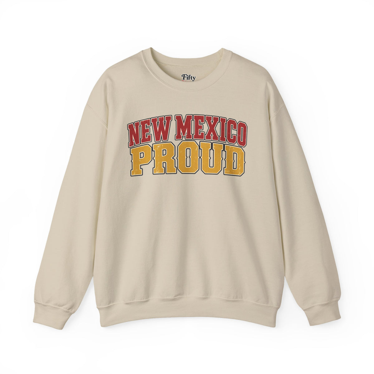 New Mexico Proud Unisex Crewneck Sweatshirt State Name Graphic