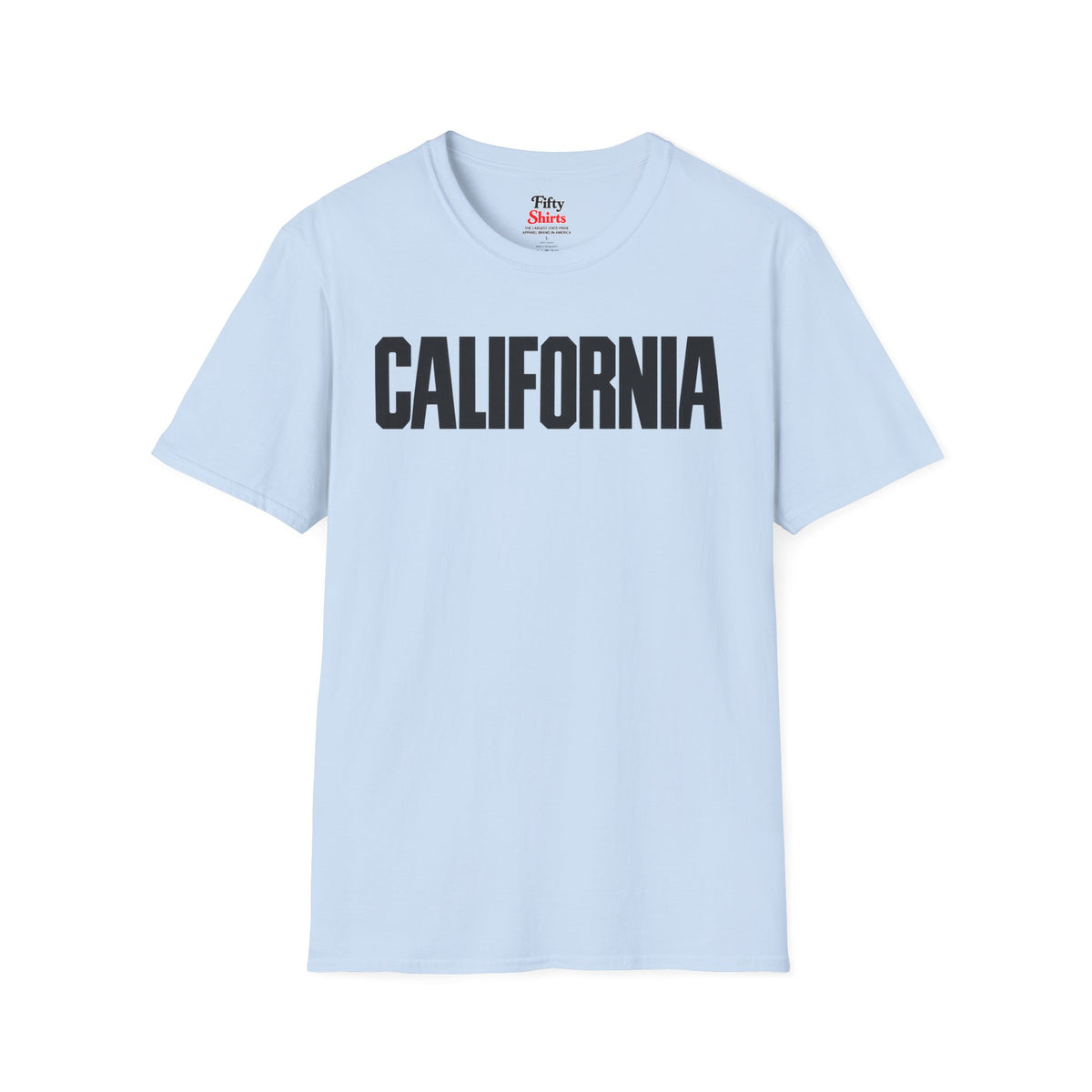 California Unisex Softstyle T Shirt State Name Graphic Tee