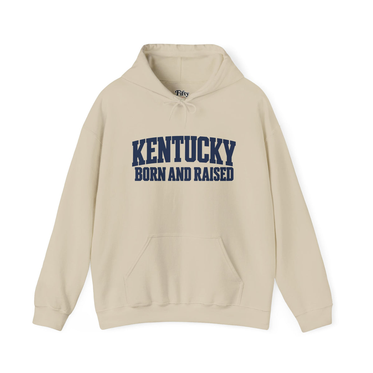 Kentucky Born and Raised Modern Heritage Unisex Hoodie Graphic