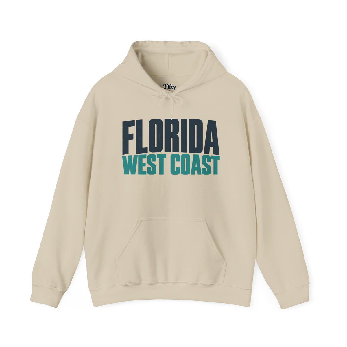 Florida West Coast Unisex Hoodie State Name Graphic