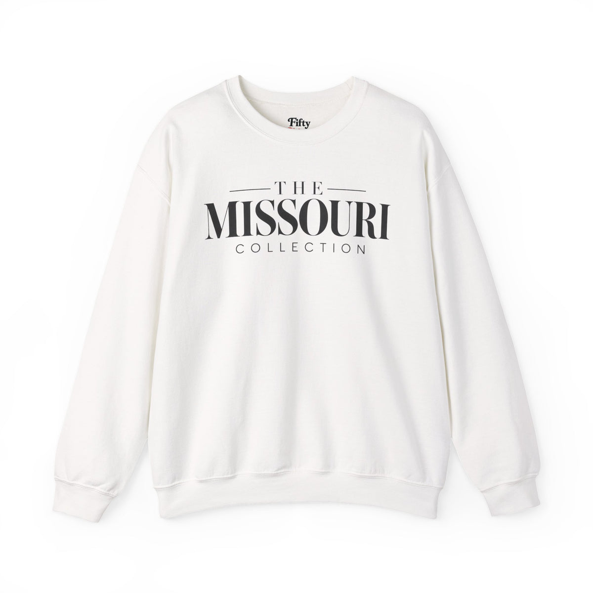 The Missouri Collection Unisex Crewneck Sweatshirt State Name Graphic
