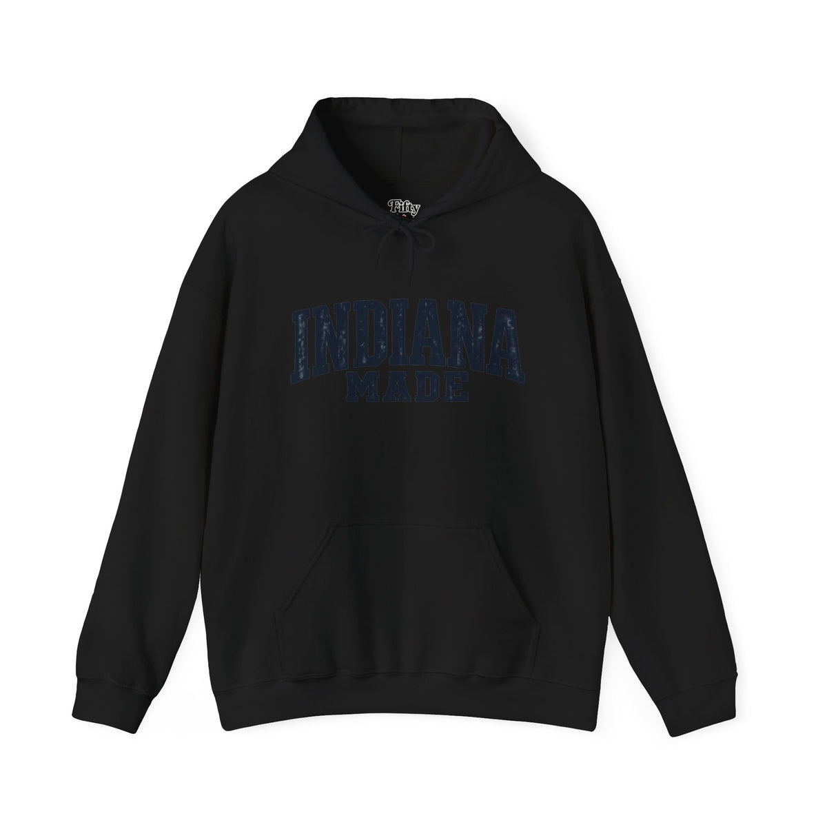 Indiana Made Unisex Hoodie State Name Graphic