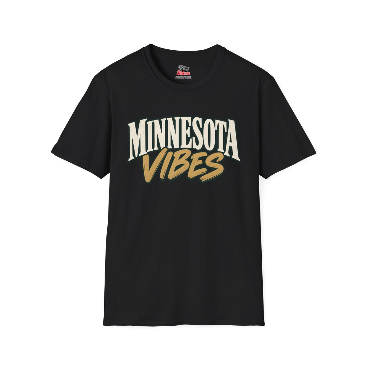 Minnesota Vibes Unisex Softstyle T Shirt State Name Graphic Tee