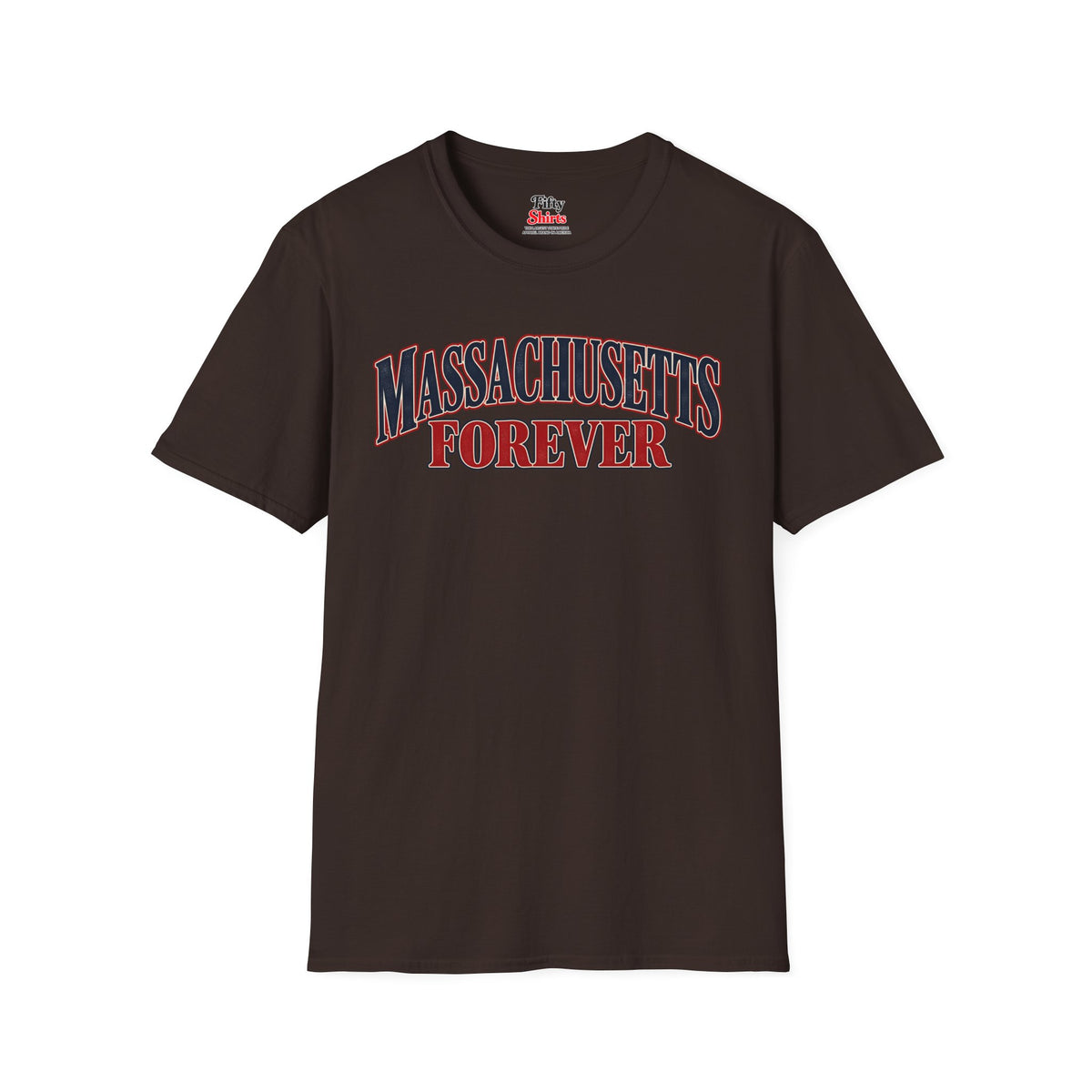 Massachusetts Forever Unisex Softstyle T Shirt State Name Graphic Tee
