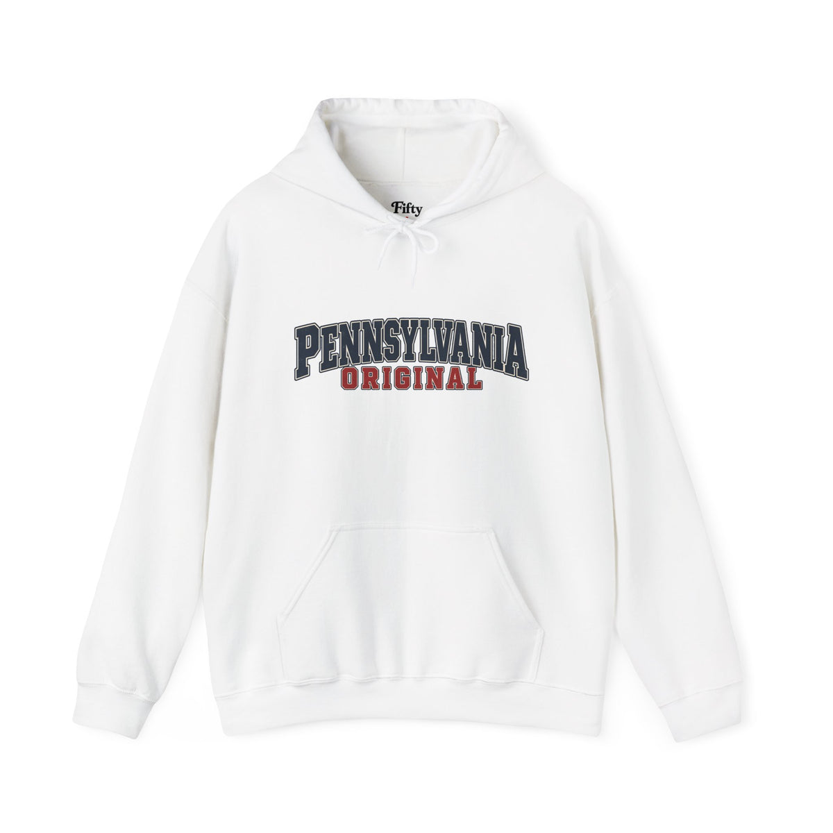 Pennsylvania Original Unisex Hoodie State Name Graphic