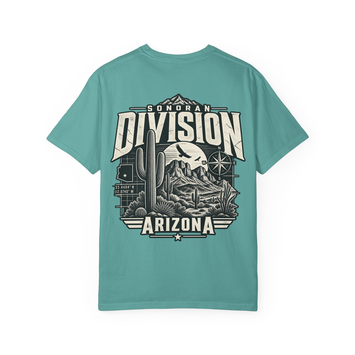 Arizona Sonoran Division Unisex Comfort Color 1717 Streetwear Graphic Tee