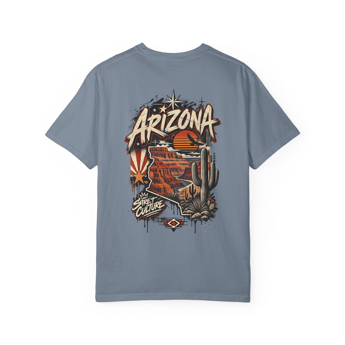 Arizona Street Culture Unisex Comfort Color 1717 Streetwear Graphic Tee