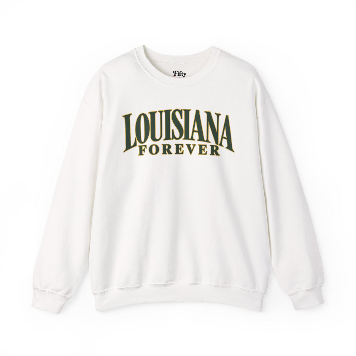Louisiana Forever Unisex Crewneck Sweatshirt State Name Graphic
