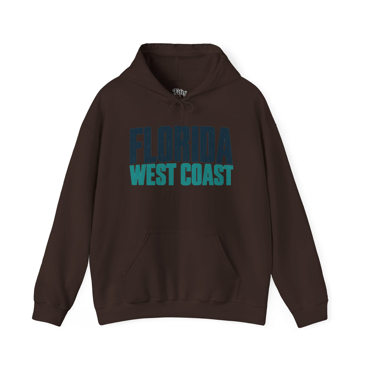Florida West Coast Unisex Hoodie State Name Graphic