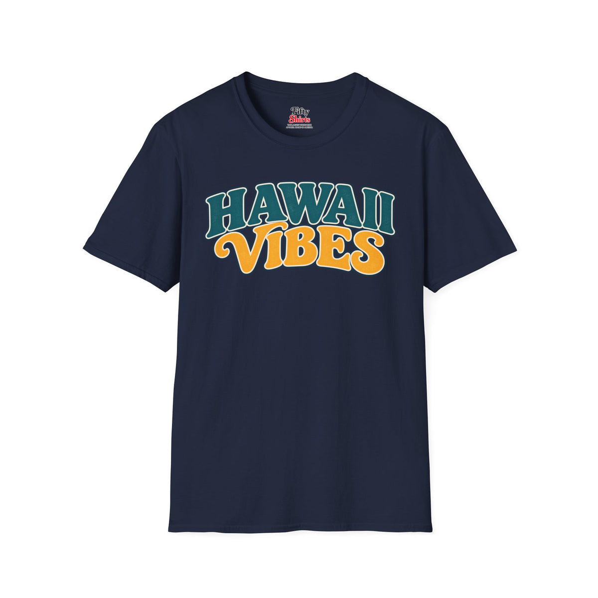Hawaii Vibes Unisex Softstyle T Shirt State Name Graphic Tee