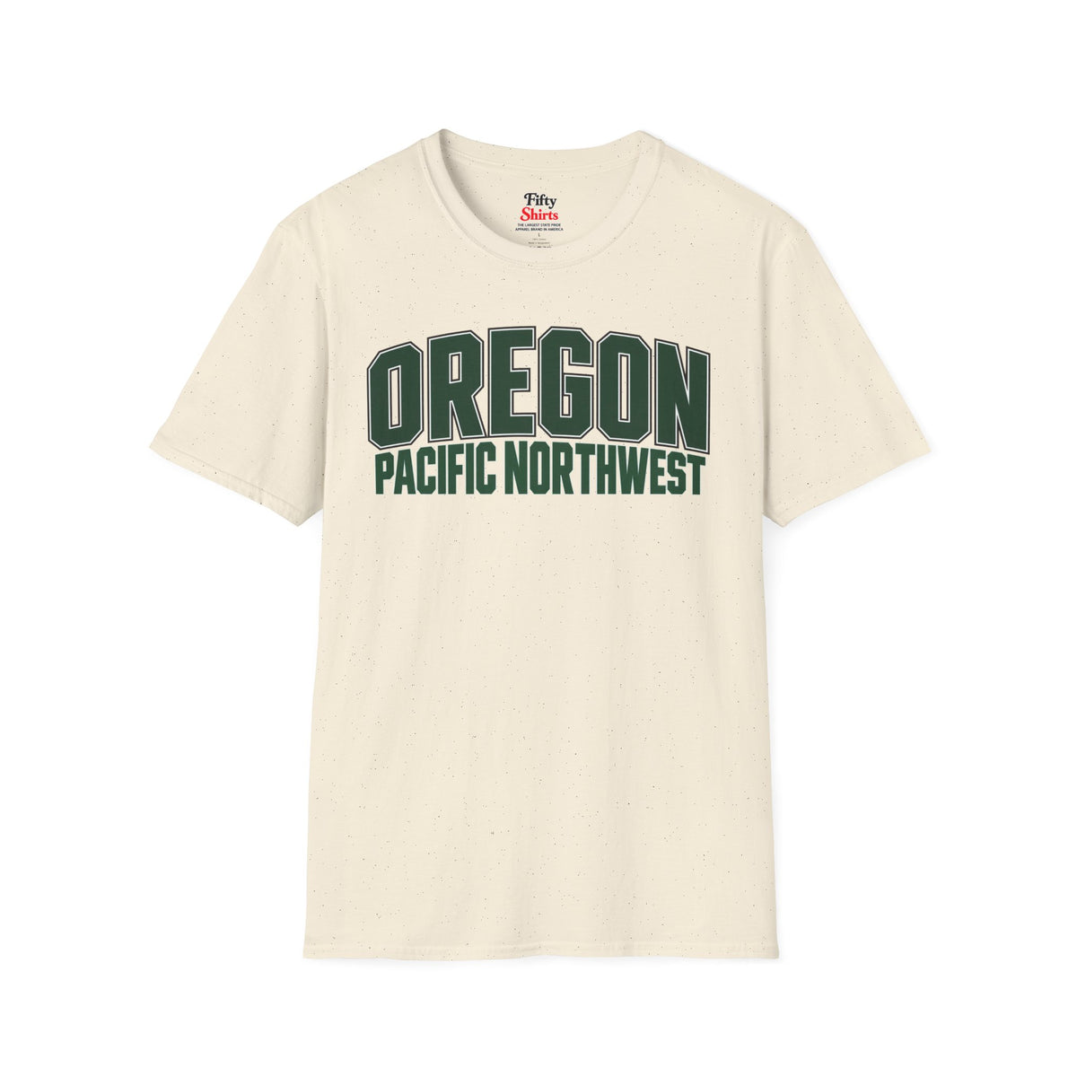 Oregon Pacific Northwest Unisex Softstyle T Shirt State Name Graphic Tee