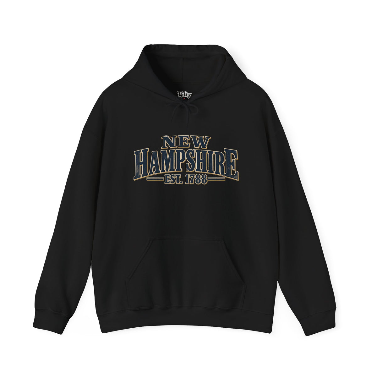 New Hampshire Est 1788 Unisex Hoodie State Name Graphic
