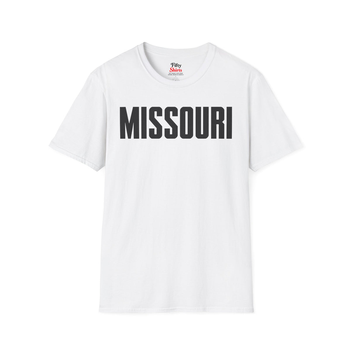 Missouri Unisex Softstyle T Shirt State Name Graphic Tee