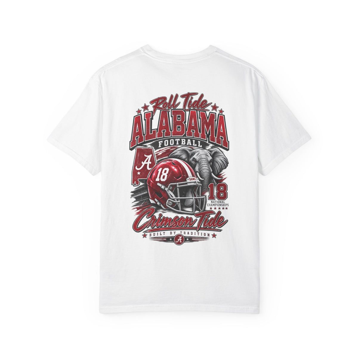 Alabama Football Culture Unisex Comfort Color 1717 Streetwear Graphic Tee