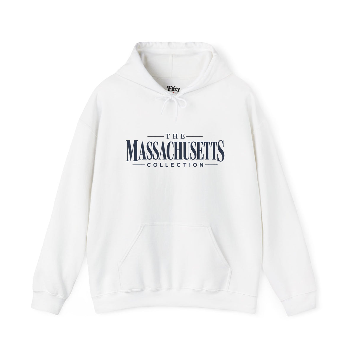 The Massachusetts Collection Unisex Hoodie State Name Graphic