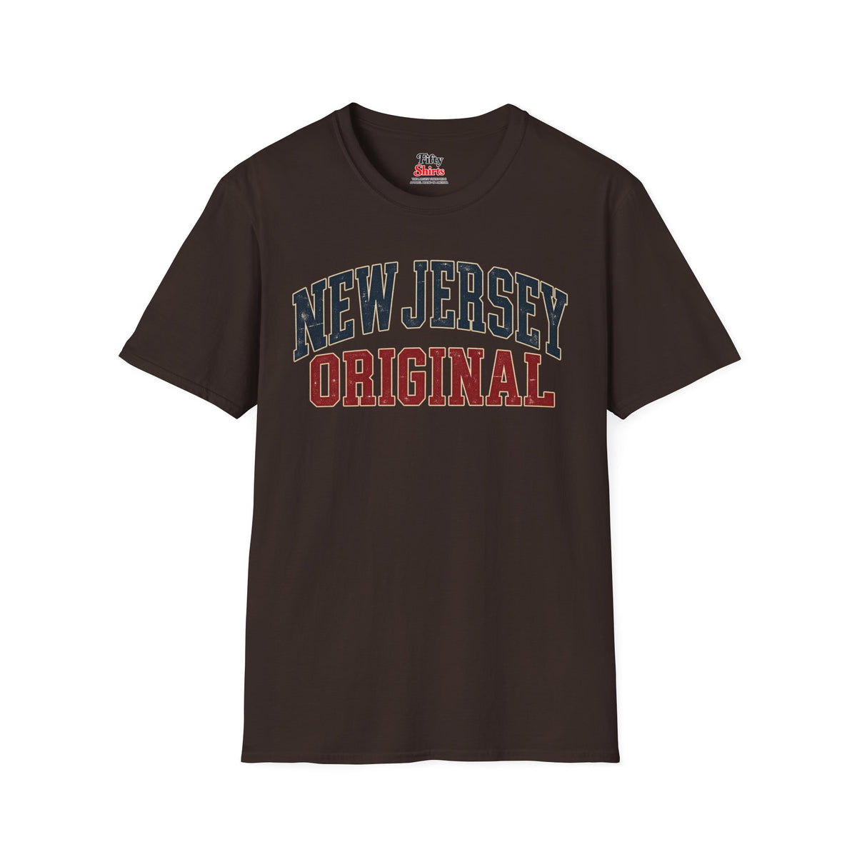 New Jersey Original Unisex Softstyle T Shirt State Name Graphic Tee