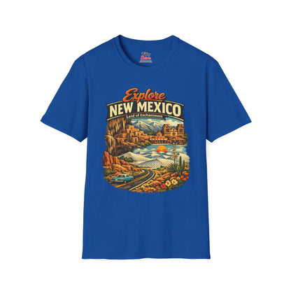 Explore New Mexico Unisex Softstyle T Shirt State Pride Graphic Tee Collections FS03