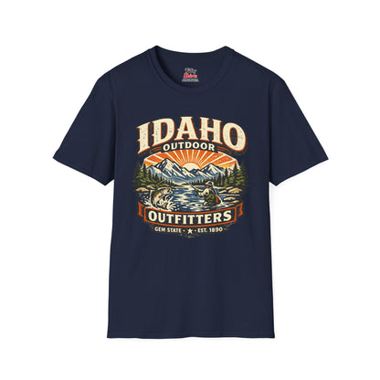 Idaho Outdoor Outfitters Unisex Softstyle T Shirt State Pride Graphic Tee Collections FS03