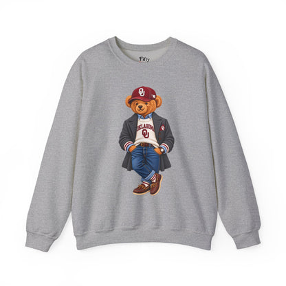 Oklahoma- Game Day Teddy Bear Sweatshirt