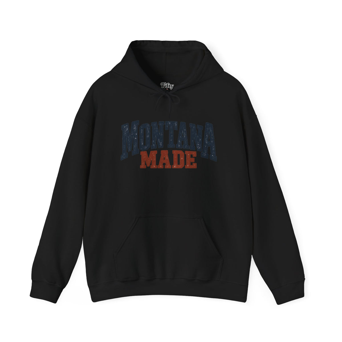 Montana Made Unisex Hoodie State Name Graphic