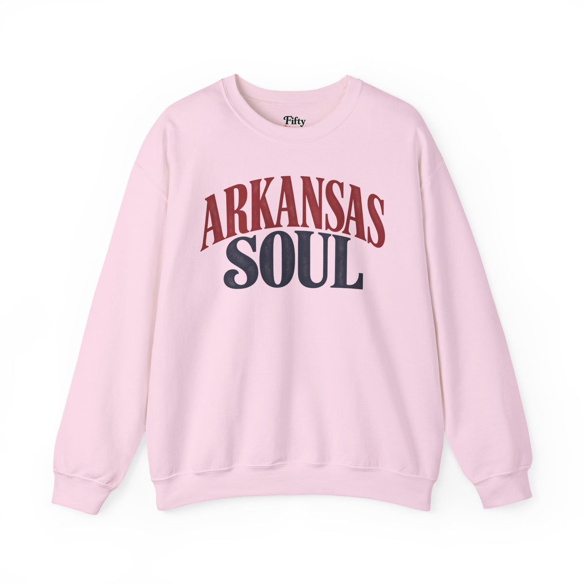 Arkansas Soul Unisex Crewneck Sweatshirt State Name Graphic