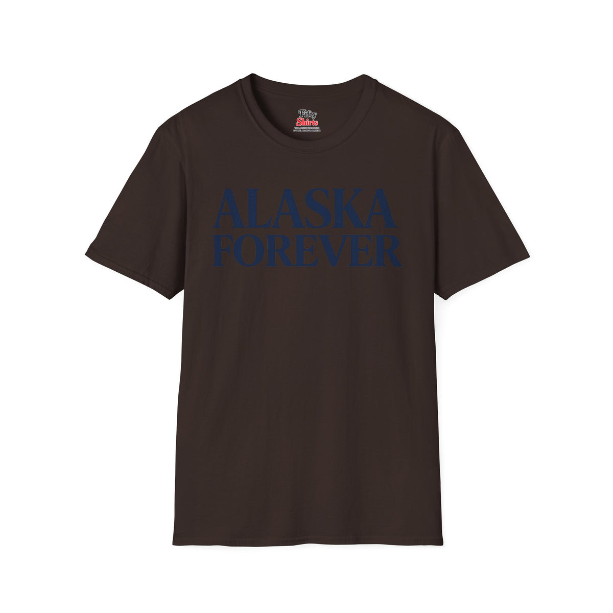 Alaska Forever Unisex Softstyle T Shirt State Name Graphic Tee