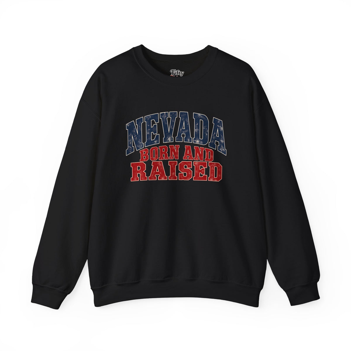 Nevada Born and Raised Desert Heritage Unisex Sweatshirt Graphic