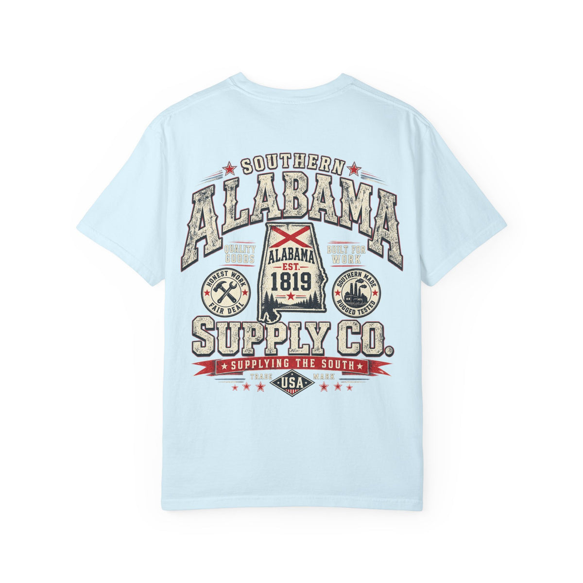 Southern Alabama Supply Unisex Comfort Color 1717 Streetwear Graphic Tee