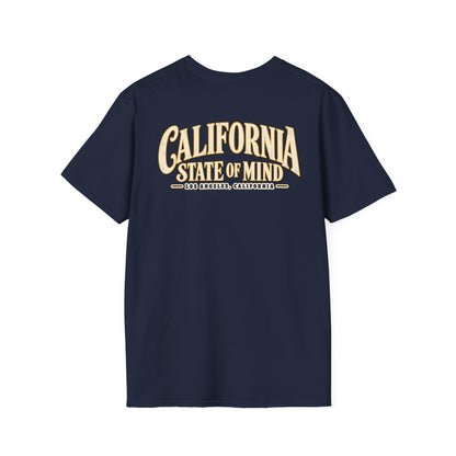 California State of Mind Los Angeles Unisex Softstyle Graphic Tee