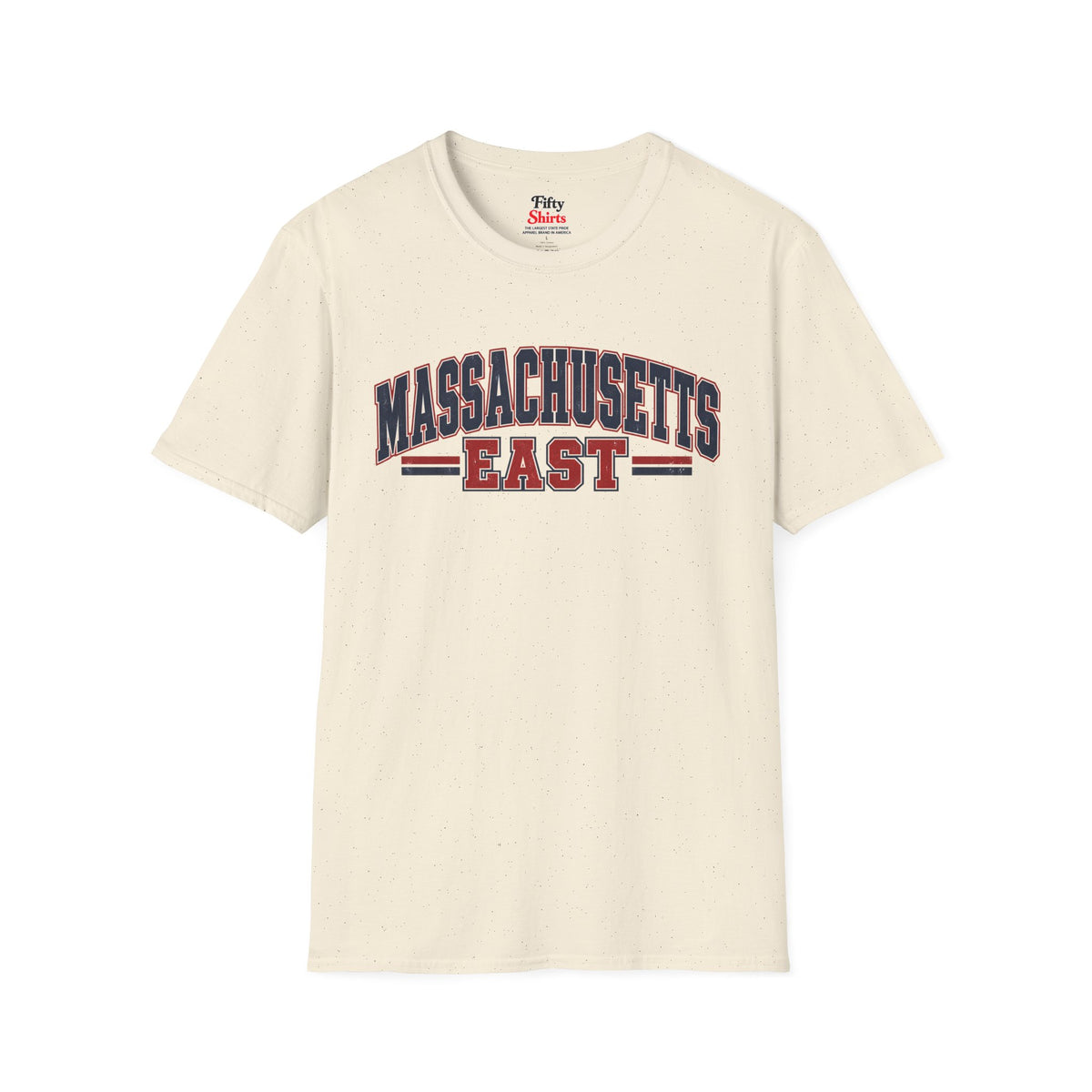 Massachusetts East Unisex Softstyle T Shirt State Name Graphic Tee