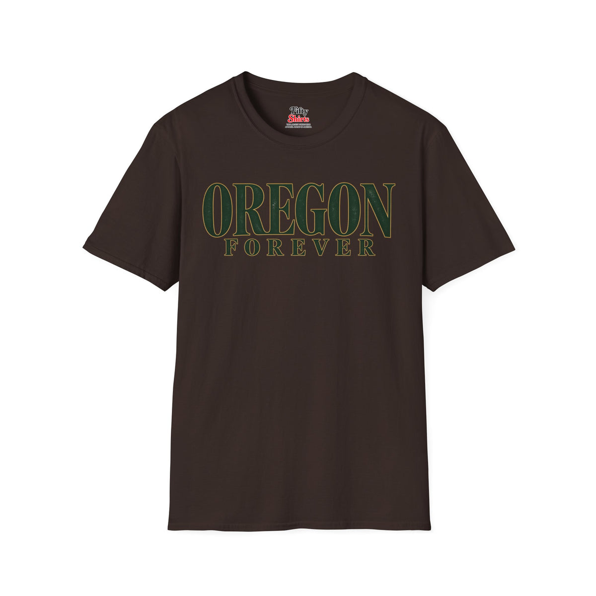 Oregon Forever Unisex Softstyle T Shirt State Name Graphic Tee