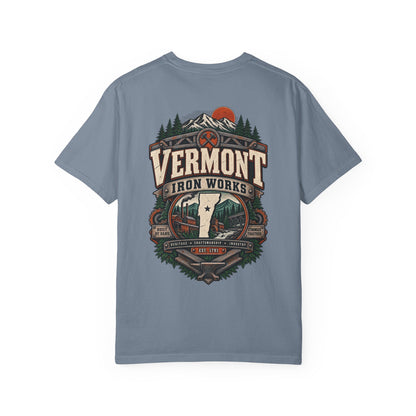 Vermont Iron Works Unisex Comfort Color 1717 Streetwear Graphic Tee