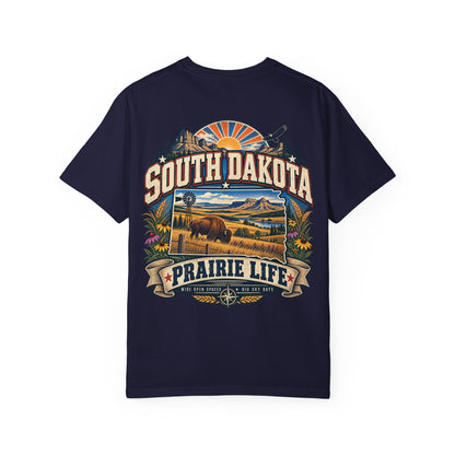 South Dakota Prairie Life Unisex Comfort Color 1717 Streetwear Graphic Tee