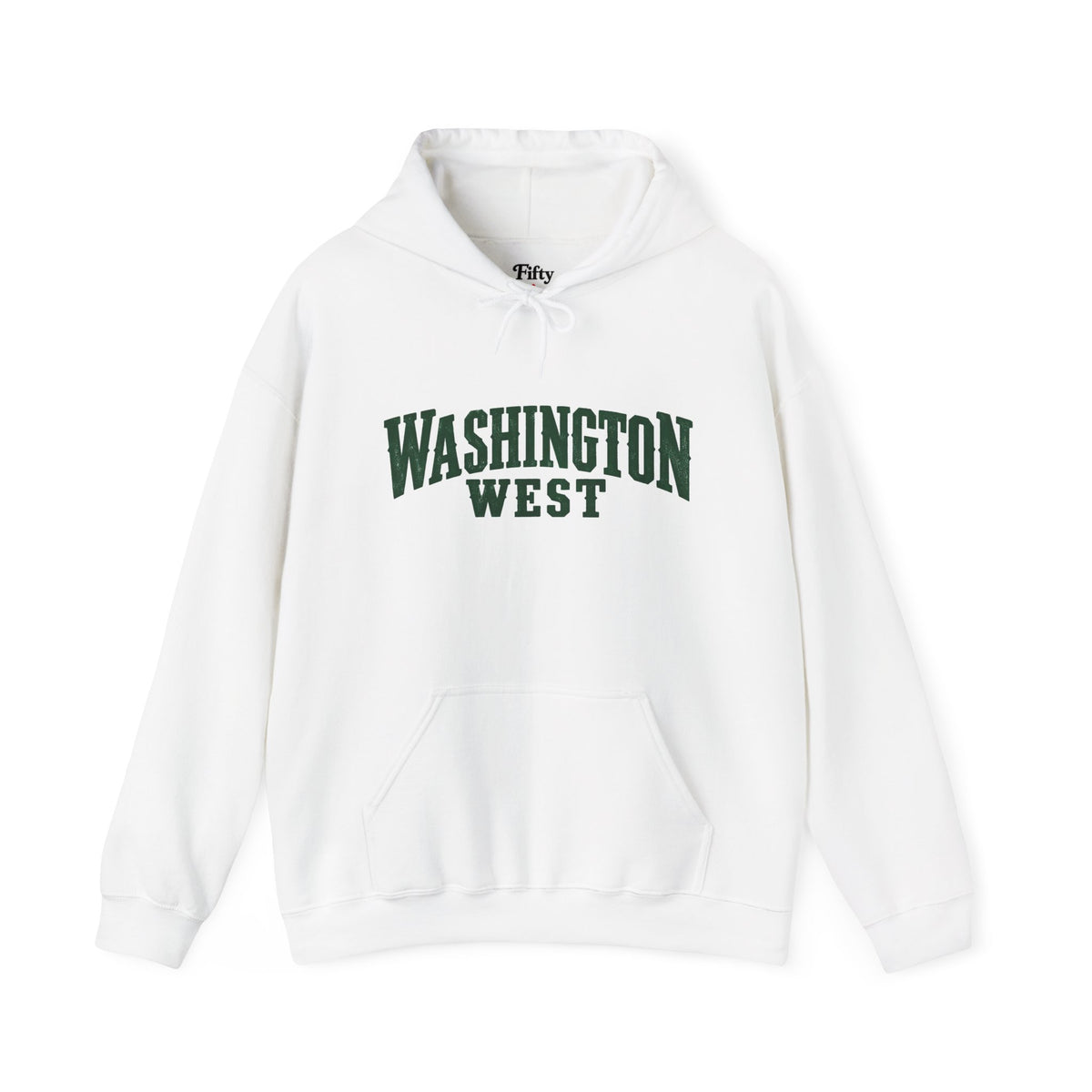 Washington West Unisex Hoodie State Name Graphic