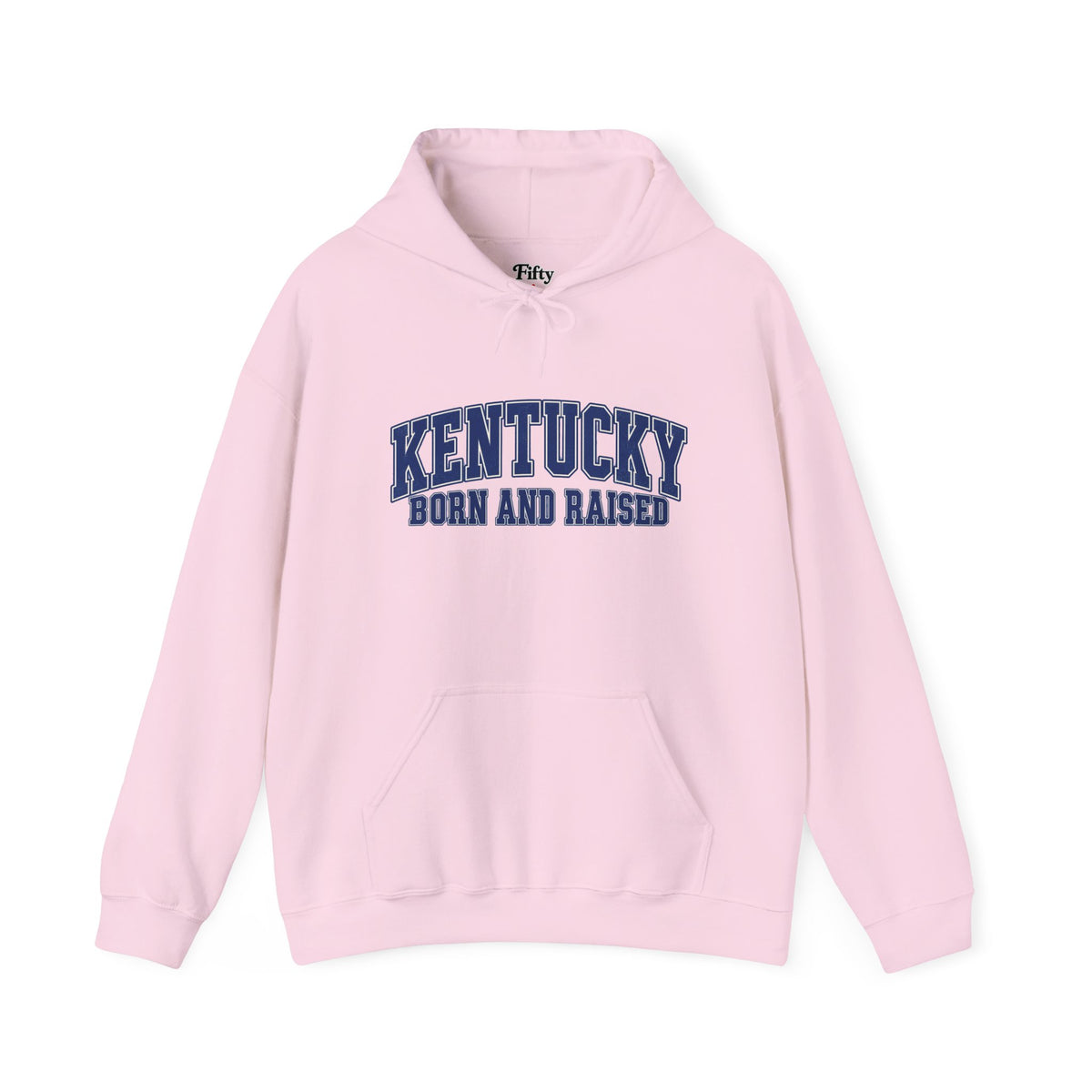 Kentucky Born and Raised Classic Collegiate Unisex Hoodie Graphic