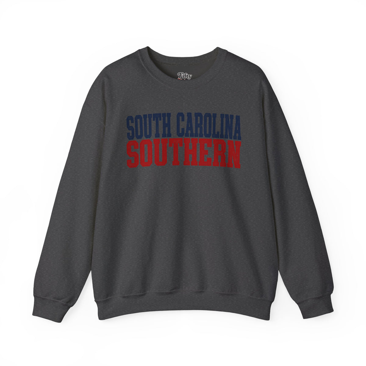 South Carolina Southern Unisex Crewneck Sweatshirt State Name Graphic