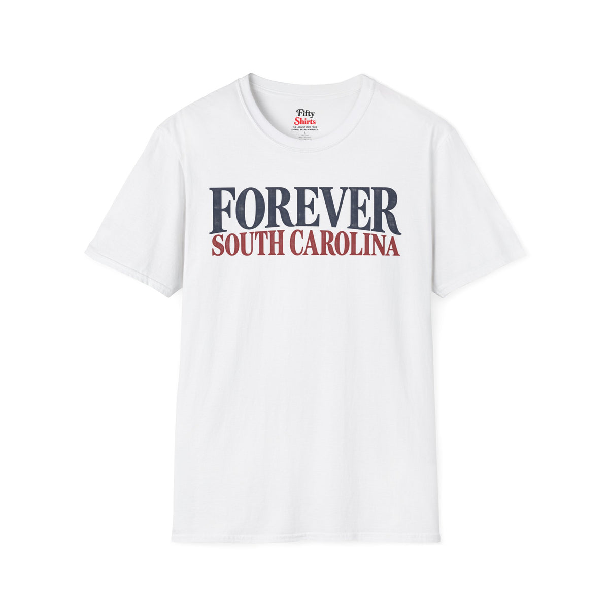 Forever South Carolina Unisex Softstyle T Shirt State Name Graphic Tee